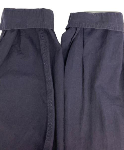 E.TAUTZ（イートーツ）E.TAUTZ (イートーツ) バンドカラーシャツ ネイビー サイズ:XSの古着・服飾アイテム