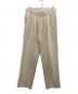 FARAH（ファーラー）の古着「Two Tuck Wide Tapered Pants」｜ベージュ