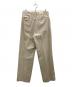 FARAH (ファーラー) Two Tuck Wide Tapered Pants ベージュ サイズ:30：4500円