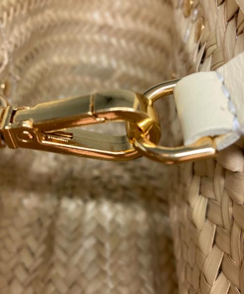 jacquemus（ジャックムス）JACQUEMUS (ジャックムス) カゴバッグ アイボリーの古着・服飾アイテム