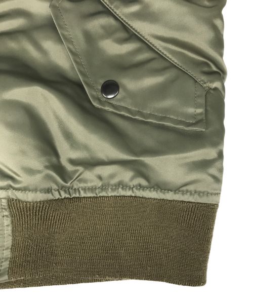 THE SHINZONE（ザ シンゾーン）THE SHINZONE (ザ シンゾーン) MA-1 フライトジャケット オリーブ サイズ:38の古着・服飾アイテム