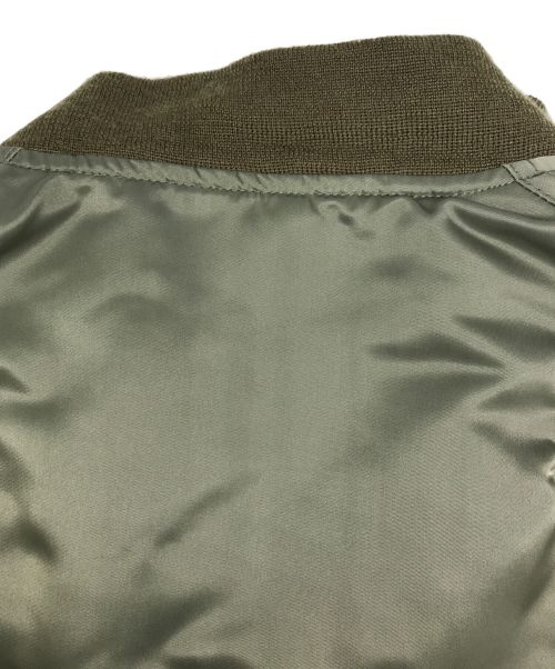 THE SHINZONE（ザ シンゾーン）THE SHINZONE (ザ シンゾーン) MA-1 フライトジャケット オリーブ サイズ:38の古着・服飾アイテム