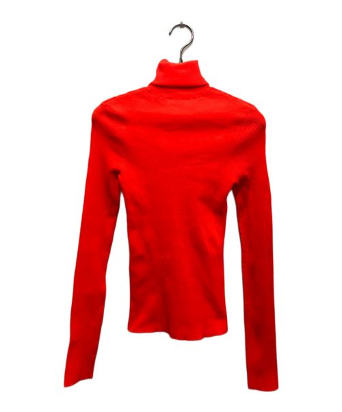 ENFOLD（エンフォルド）ENFOLD (エンフォルド) HIGH－NECK PULLOVER/ハイネックプルオーバー レッド サイズ:38の古着・服飾アイテム