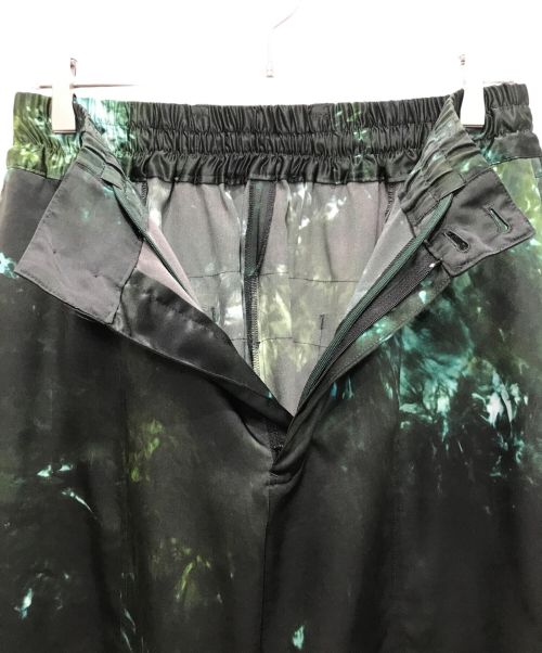 SUBLATIONS（サブレーションズ）SUBLATIONS (サブレーションズ) グラフィックプリントイージーパンツ グリーン サイズ:２の古着・服飾アイテム