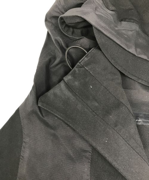 WHITE MOUNTAINEERING（ホワイトマウンテ二アニング）WHITE MOUNTAINEERING (ホワイトマウンテ二アニング) JERSEY LIGHT PARKA/ジャージーライトパーカー ブラック サイズ:4の古着・服飾アイテム