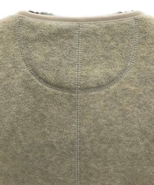 DANTON（ダントン）DANTON (ダントン) フリースカラーレスコート ベージュ サイズ:34の古着・服飾アイテム