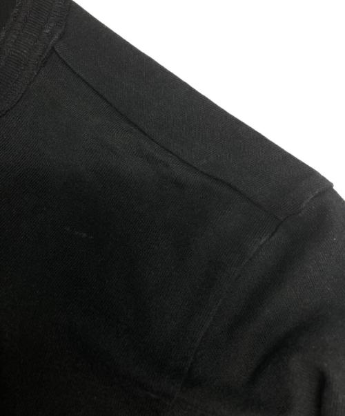 sacai（サカイ）sacai (サカイ) ’Cut up’ Embroidery T-SHIRT/カットアップ エンブロイダリー ティーシャツ ブラック サイズ:1の古着・服飾アイテム