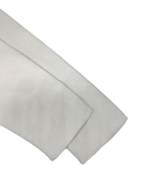 CFCL（シーエフシーエル）CFCL (シーエフシーエル) ガーターロングロングスリーブTシャツ ホワイト サイズ:１の古着・服飾アイテム