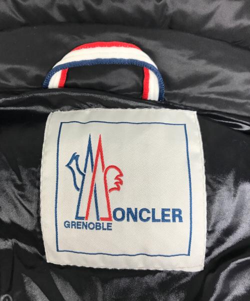 MONCLER（モンクレール）MONCLER (モンクレール) フーデッドダウンジャケット ブラック サイズ:1の古着・服飾アイテム
