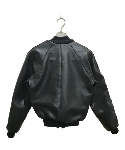 VANSON（バンソン）VANSON (バンソン) シングルライダースジャケット ブラック サイズ:32の古着・服飾アイテム
