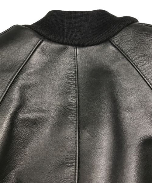 VANSON（バンソン）VANSON (バンソン) シングルライダースジャケット ブラック サイズ:32の古着・服飾アイテム