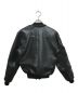 VANSON (バンソン) シングルライダースジャケット ブラック サイズ:32：16000円