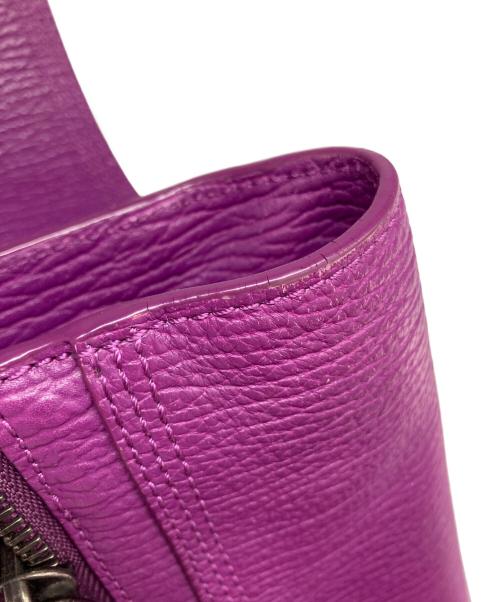 3.1 phillip lim（スリーワンフィリップリム）3.1 phillip lim (スリーワンフィリップリム) サッチェルショルダーバッグ パープルの古着・服飾アイテム