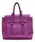3.1 phillip lim (スリーワンフィリップリム) サッチェルショルダーバッグ パープル：4500円