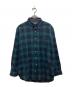 PENDLETON（ペンドルトン）の古着「70's チェックシャツ」｜ネイビー×グリーン