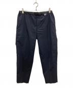 kolor/BEACONカラービーコン）の古着「Tropical Wool Cloth Easy Pants /トロピカルウールクローズイージーパンツ」｜ネイビー