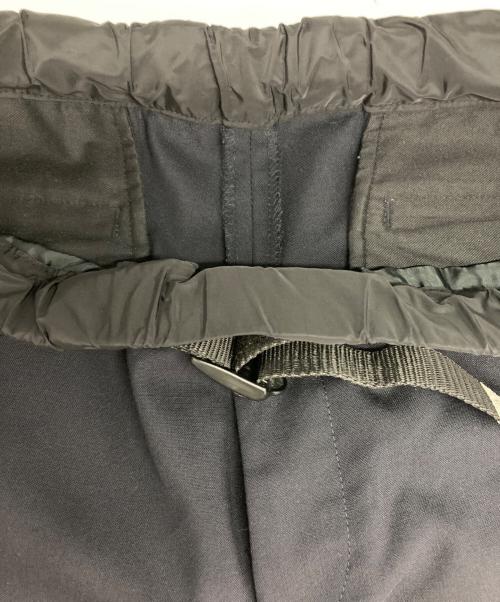 kolor/BEACON（カラービーコン）kolor/BEACON (カラービーコン) Tropical Wool Cloth Easy Pants /トロピカルウールクローズイージーパンツ ネイビー サイズ:1の古着・服飾アイテム