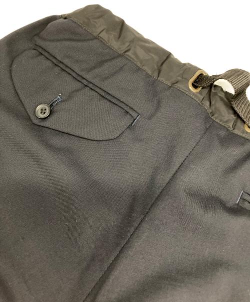 kolor/BEACON（カラービーコン）kolor/BEACON (カラービーコン) Tropical Wool Cloth Easy Pants /トロピカルウールクローズイージーパンツ ネイビー サイズ:1の古着・服飾アイテム