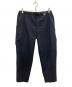 kolor/BEACON（カラービーコン）の古着「Tropical Wool Cloth Easy Pants /トロピカルウールクローズイージーパンツ」｜ネイビー