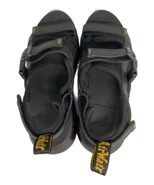 Dr.Martens（ドクターマーチン）Dr.Martens (ドクターマーチン) マルチストラップ サンダル ブラック サイズ:28cmの古着・服飾アイテム