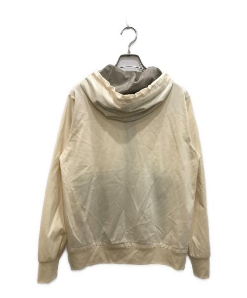 timone（ティモーネ）timone (ティモーネ) ジップパーカー ホワイト サイズ:46の古着・服飾アイテム