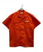 X-LARGEエクストララージ）の古着「半袖シャツ」｜オレンジ