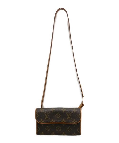 LOUIS VUITTON（ルイ ヴィトン）LOUIS VUITTON (ルイ ヴィトン) ウエストポーチ ブラウンの古着・服飾アイテム