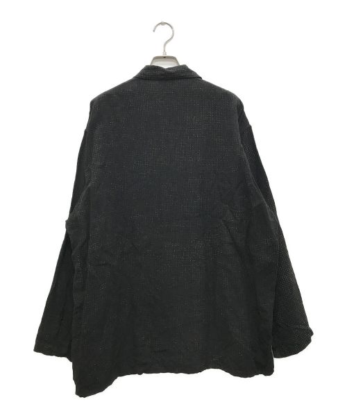 COMOLI（コモリ）COMOLI (コモリ) リネンドットシャツジャケット ブラック サイズ:2の古着・服飾アイテム