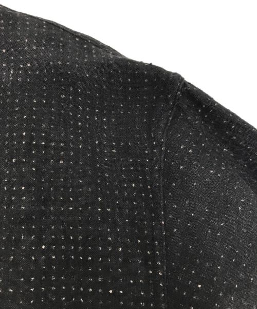 COMOLI（コモリ）COMOLI (コモリ) リネンドットシャツジャケット ブラック サイズ:2の古着・服飾アイテム
