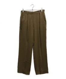 MM6 Maison Margiela（エムエムシックスメゾンマルジェラ）の古着「スラックス」｜カーキ
