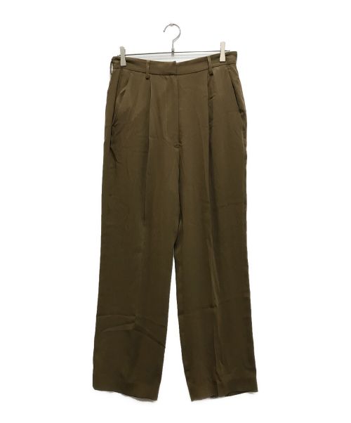 MM6 Maison Margiela（エムエムシックスメゾンマルジェラ）MM6 Maison Margiela (エムエムシックス メゾンマルジェラ) スラックス カーキ サイズ:42の古着・服飾アイテム