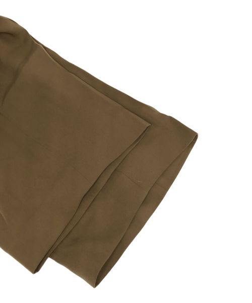 MM6 Maison Margiela（エムエムシックスメゾンマルジェラ）MM6 Maison Margiela (エムエムシックス メゾンマルジェラ) スラックス カーキ サイズ:42の古着・服飾アイテム