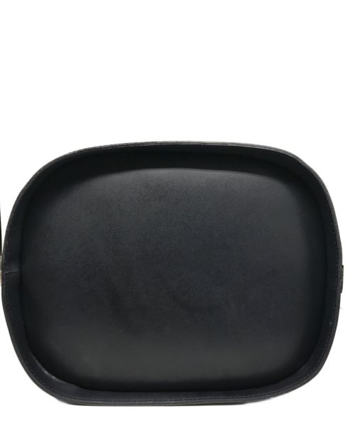 A.D.M.J.（エーディーエムジェイ）A.D.M.J. (エーディーエムジェイ) リバティソフト 撥水 バケットショルダーバッグ ネイビーの古着・服飾アイテム