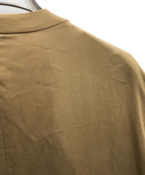 N.O.R.C（ノーク）N.O.R.C (ノーク) ノーカラーコート ベージュ サイズ:2の古着・服飾アイテム