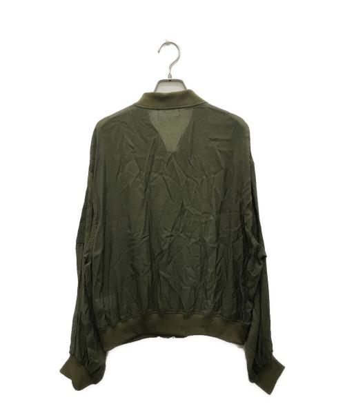 RIVE DROITE（リヴドロワ）RIVE DROITE (リヴドロワ) シアーブルゾン グリーン サイズ:Fの古着・服飾アイテム