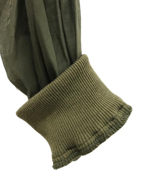 RIVE DROITE（リヴドロワ）RIVE DROITE (リヴドロワ) シアーブルゾン グリーン サイズ:Fの古着・服飾アイテム