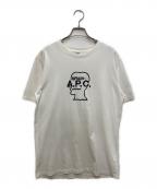 A.P.C.×BRAIN DEADアーペーセー×ブレインデッド）の古着「刺繍Tシャツ」｜ホワイト