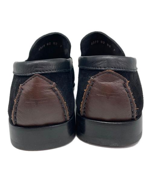 a.testoni（アテストーニ）a.testoni (アテストーニ) スリッポン ブラック サイズ:7の古着・服飾アイテム