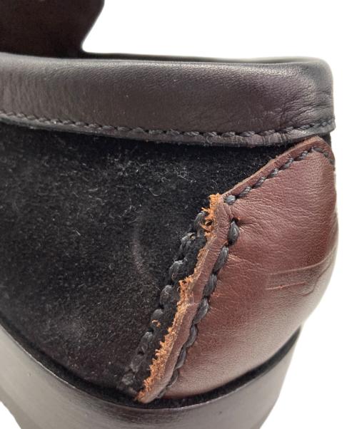 a.testoni（アテストーニ）a.testoni (アテストーニ) スリッポン ブラック サイズ:7の古着・服飾アイテム