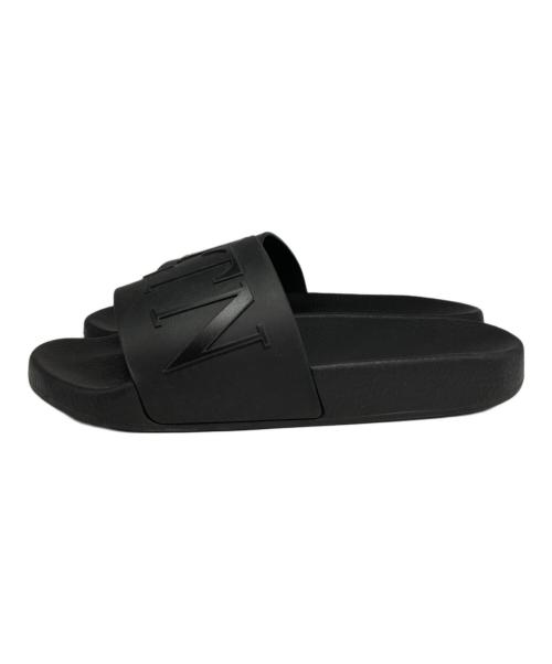 VALENTINO GARAVANI（ヴァレンティノ・ガラヴァーニ）VALENTINO GARAVANI (ヴァレンティノ・ガラヴァーニ) シャワーサンダル ブラック サイズ:39の古着・服飾アイテム