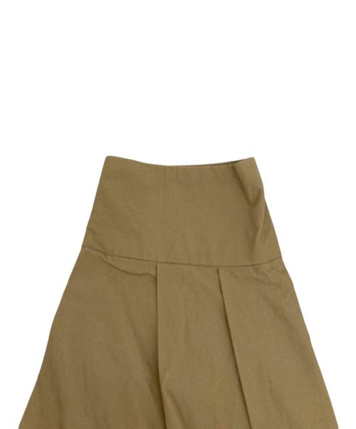 mizuiro-ind（ミズイロインド）mizuiro-ind (ミズイロインド) フーデットブラウスワンピース ベージュ サイズ:freeの古着・服飾アイテム