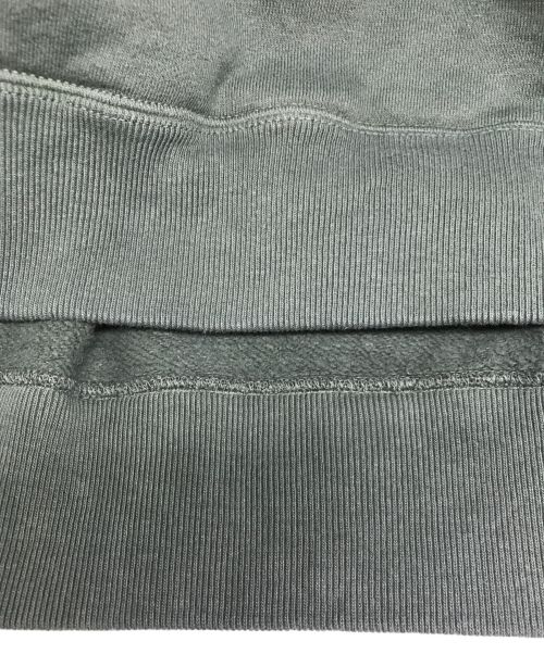 SAINT MICHAEL（セントマイケル）SAINT MICHAEL (セントマイケル) HOODIE/RIBON SAINT/プルオーバーパーカー グリーン サイズ:Mの古着・服飾アイテム