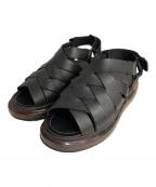 MAISON SPECIAL×SPECIAL SHOES FACTORYメゾンスペシャル×スペシャルシューズファクトリー）の古着「コラボサンダル」｜ブラック