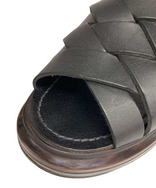 MAISON SPECIAL（メゾンスペシャル）MAISON SPECIAL (メゾンスペシャル) special shoes factory (スペシャルシューズファクトリー) コラボサンダル ブラック サイズ:26 1/2の古着・服飾アイテム