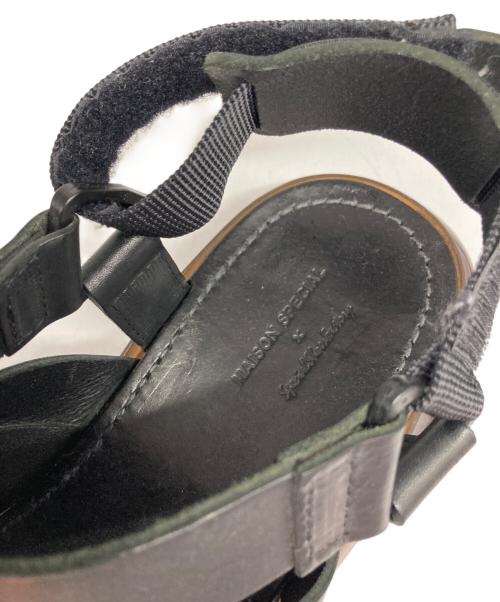 MAISON SPECIAL（メゾンスペシャル）MAISON SPECIAL (メゾンスペシャル) special shoes factory (スペシャルシューズファクトリー) コラボサンダル ブラック サイズ:26 1/2の古着・服飾アイテム