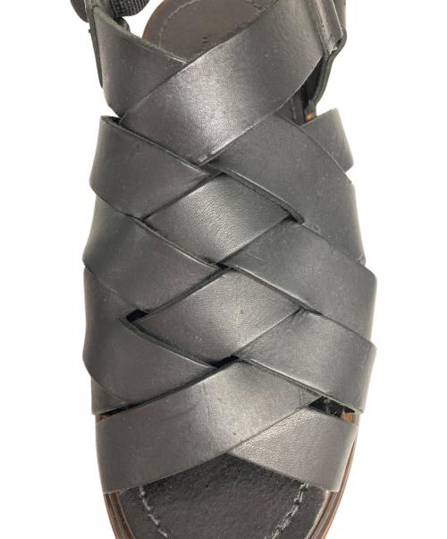 MAISON SPECIAL（メゾンスペシャル）MAISON SPECIAL (メゾンスペシャル) special shoes factory (スペシャルシューズファクトリー) コラボサンダル ブラック サイズ:26 1/2の古着・服飾アイテム