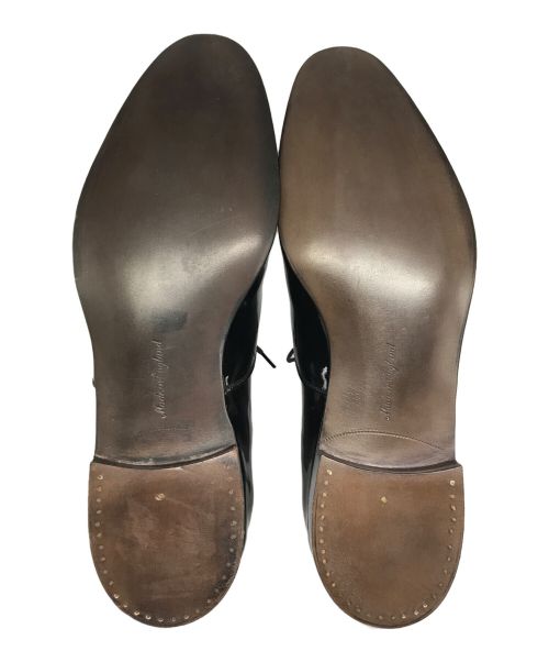 Edward Green（エドワードグリーン）Edward Green (エドワードグリーン) エナメルプレーントゥシューズ ブラック サイズ:8 1/2の古着・服飾アイテム