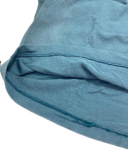 ANARCHIC ADJUSTMENT（アナーキック・アジャストメント）ANARCHIC ADJUSTMENT (アナ-キックアジャストメント) Tシャツ ブルー サイズ:表記無の古着・服飾アイテム