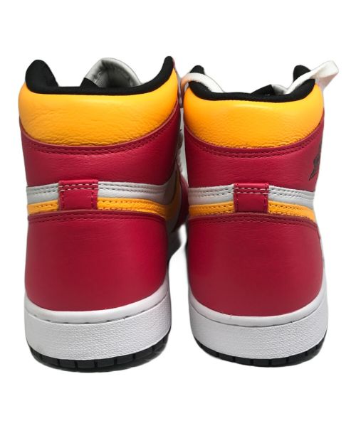 NIKE（ナイキ）NIKE (ナイキ) AIR JORDAN 1 RETRO HIGH OG ホワイト×ピンク サイズ:27.5cm/US9.5/UK8.5/EUR43/BR41/CN275(2.5)の古着・服飾アイテム