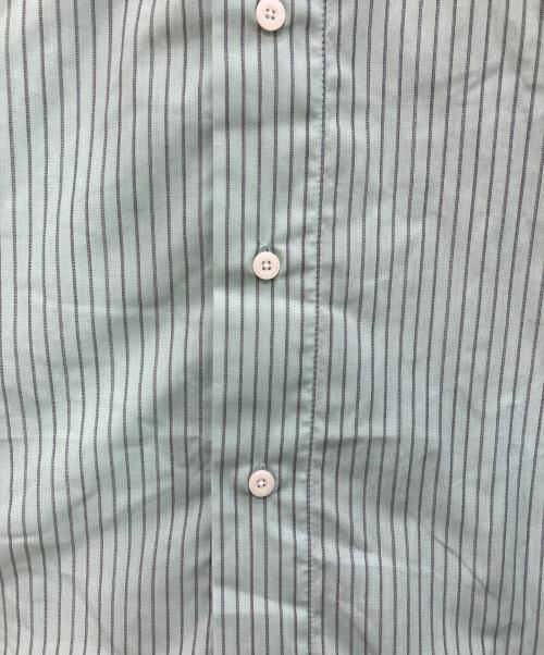 UNIVERSAL OVERALL（ユニバーサルオーバーオール）UNIVERSAL OVERALL (ユニバーサルオーバーオール) niko and (ニコアンド) オープンカラーワークシャツ グリーン サイズ:Ｌの古着・服飾アイテム